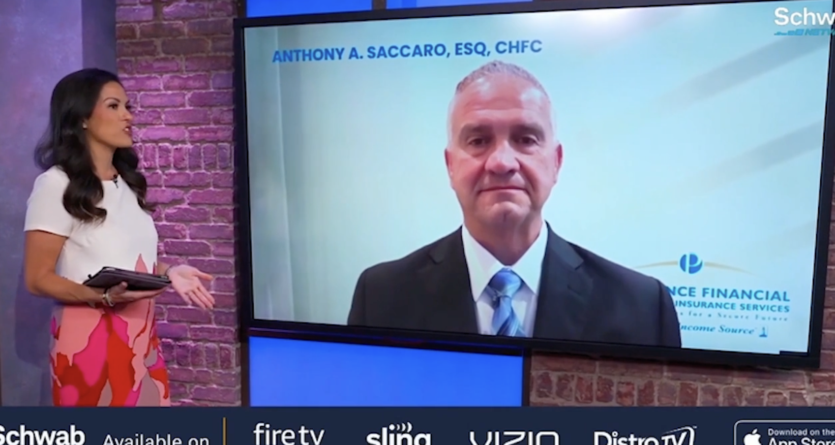 Anthony Saccaro on Schwab 8.4.26 snapshot