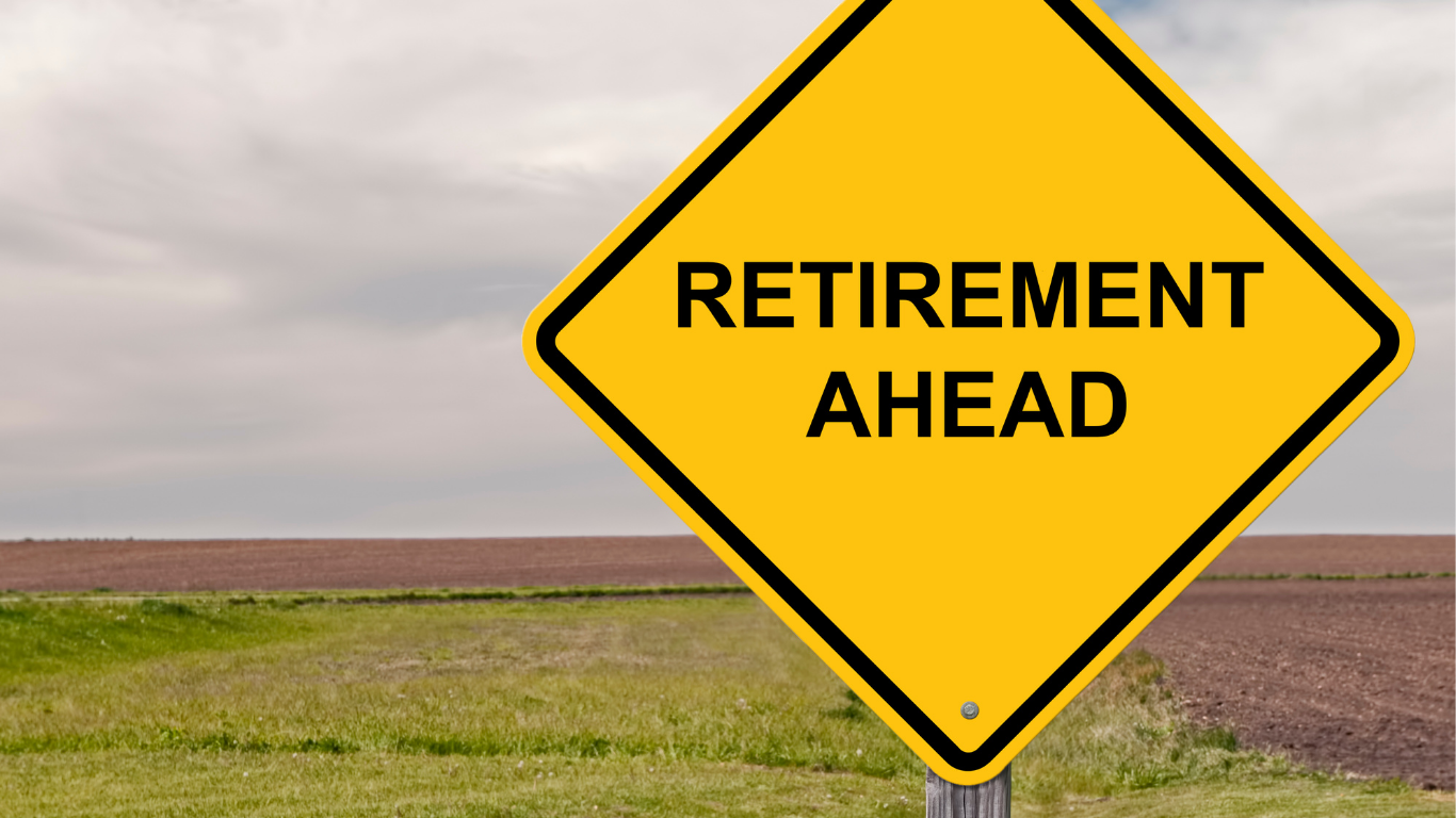 retirement ahead warning sign